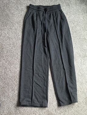 Amazon Women's Dark Grey Drawstring Lounge Pants